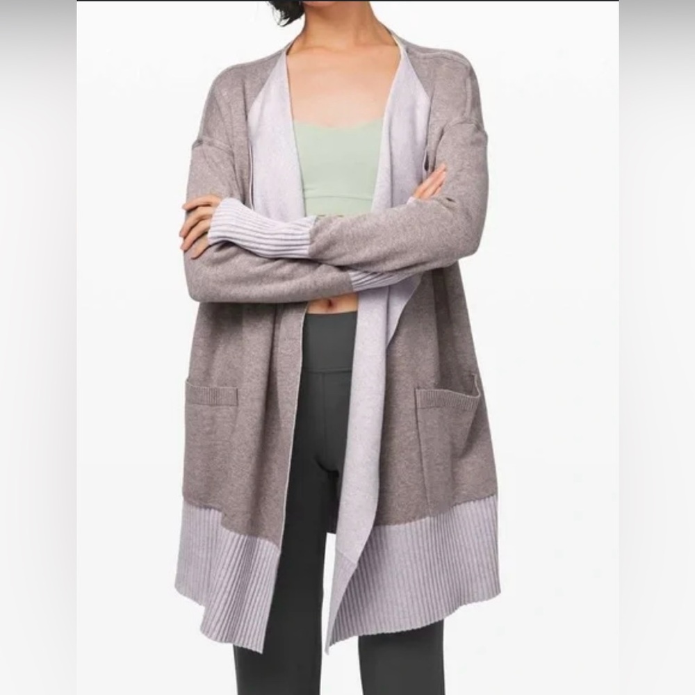 Lululemon Still Lotus Wrap *Reversible M
